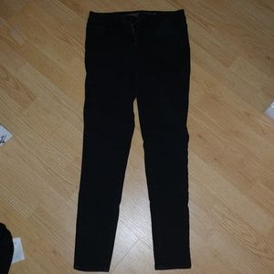 American Eagle high rise black jeggings